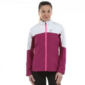 Peak Performance Hindley Wind Jacket Golftakki Roosa / Valkoinen