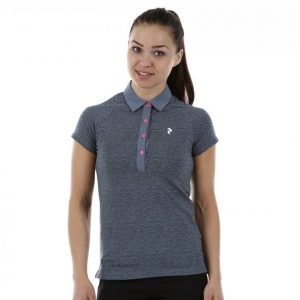 Peak Performance Print Ss Golfpikee Roosa