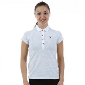 Peak Performance Print Ss Golfpikee Valkoinen