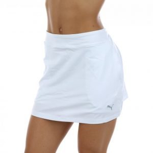 Puma Golf Solid Knit Skirt Golfhame Valkoinen