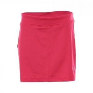 Puma Golf Solid Knit Skirt Jr Golfhame Punainen