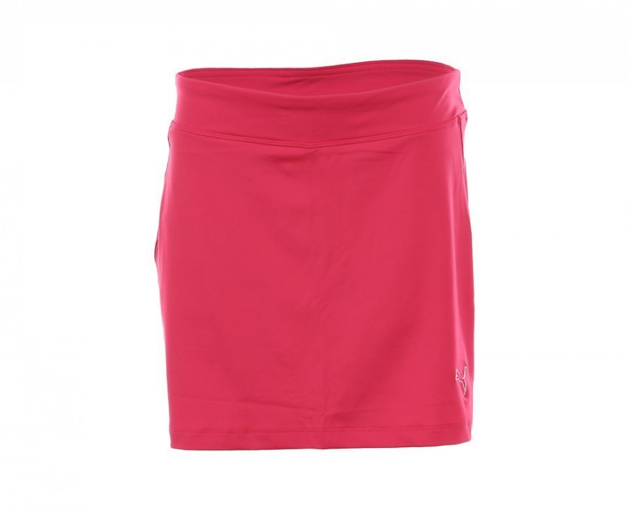 Puma Golf Solid Knit Skirt Jr Golfhame Punainen