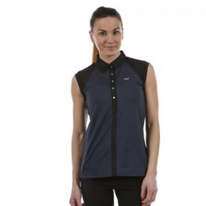 Röhnisch Ethel Mesh Poloshirt Golfpikee Sininen