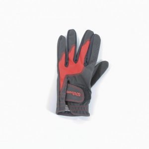 Wilson Staff Junior Glove Golfhanska Punainen / Musta