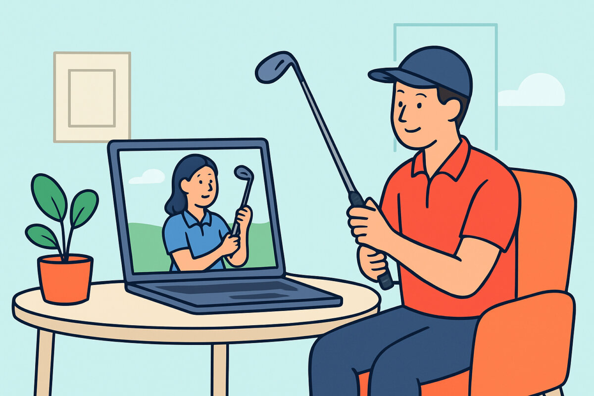 Golfin etäkurssit ja -valmennukset – kotiin opetusta