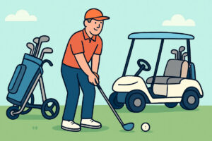 Golfkärryn valinta – käsikärry, sähkökärry vai kantokassi