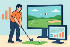 Suorituskykymittarit golfsimulaattorissa – data ja seuranta